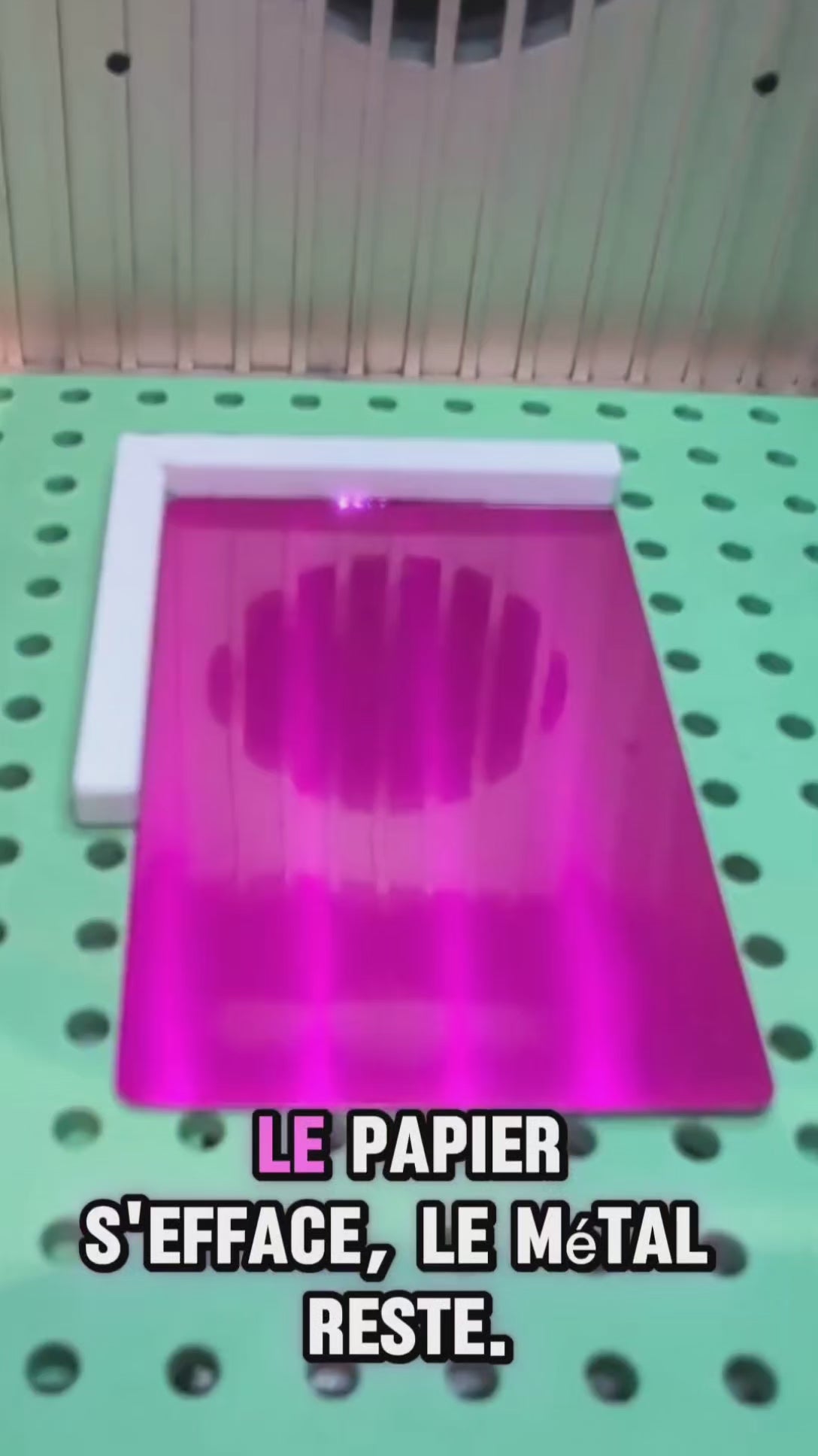 Carte Souvenir en Métal Gravée au Laser – Photo & Message Personnalisés