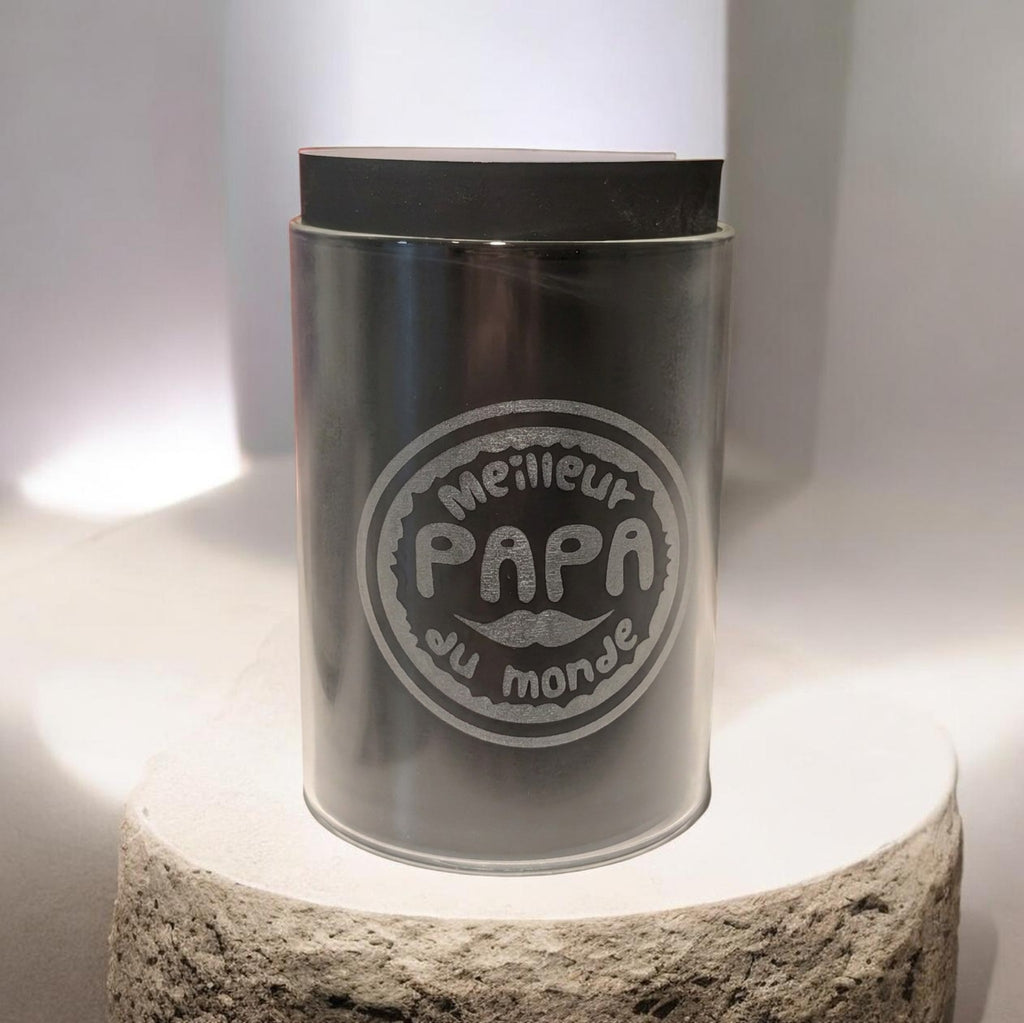 Mug en Verre Gravé – Meilleur Papa du Monde - King Gravure Laser