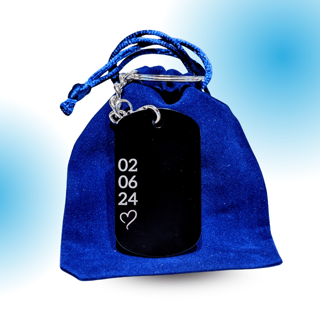 Porte - clé Photo Personnalisé en Métal - Gravure Laser Haute Précision - Atelier King Brignoles - King Gravure Laser